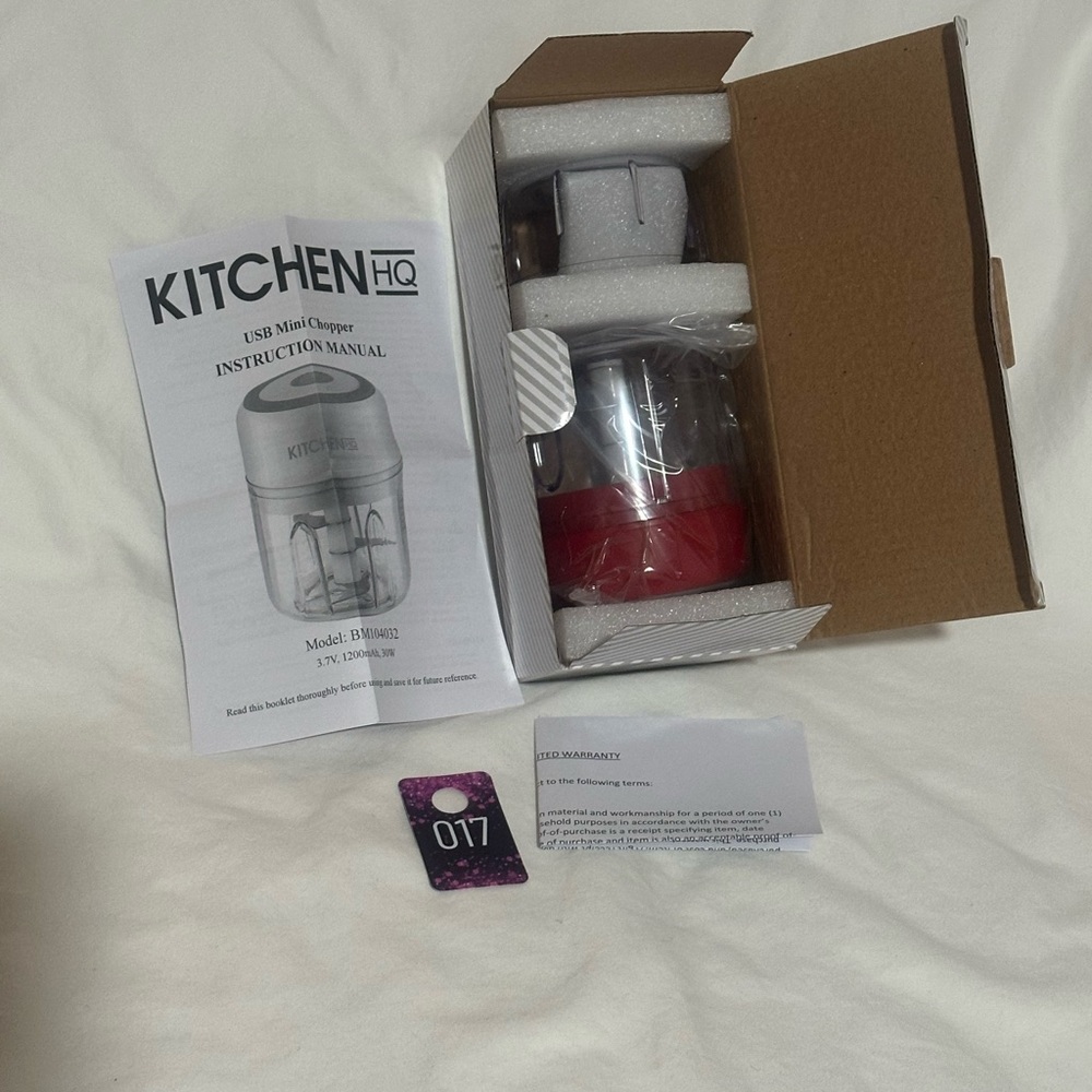USB Mini Chopper - Red